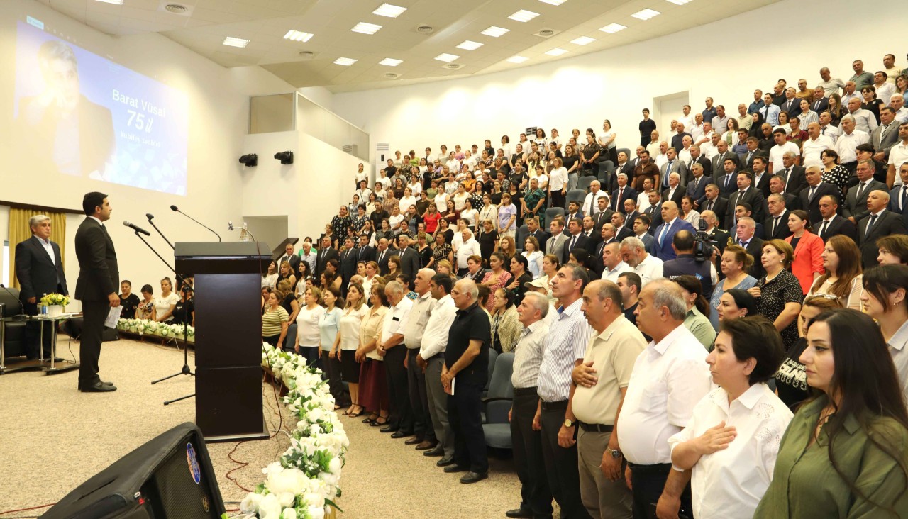 Ağstafada Barat Vüsalın 75 illik yubileyi qeyd olunub - FOTOLAR